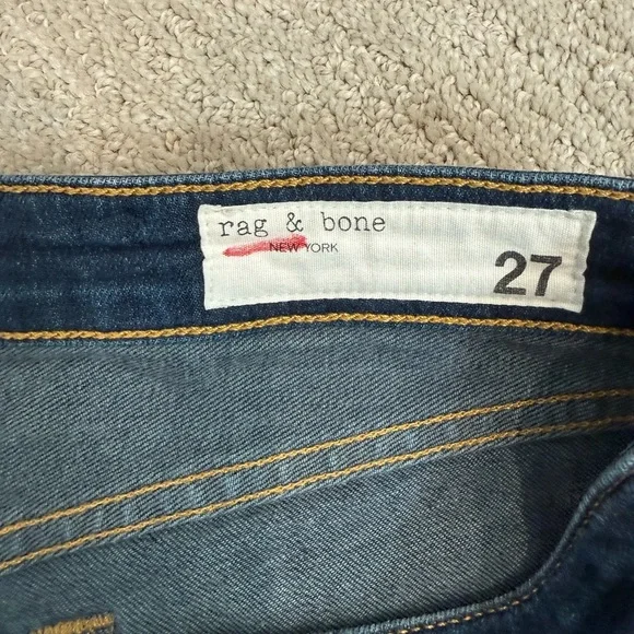 Rag & Bone Dre Low Rise Slim Boyfriend Jeans - Picture 2 of 5